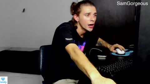 Snapshot of samgorgeous chatting on 02.21.25 Fansly - Top4fans online show from 02.21.25