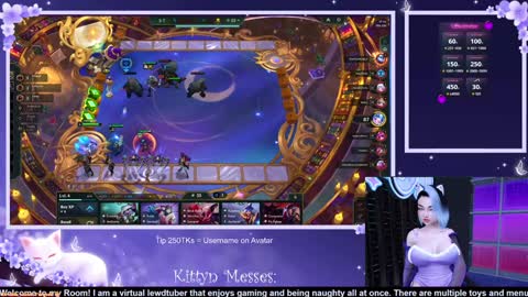 Snapshot of sassykittyn chatting on 01.29.25 Sassy Sami Kittyn online show from 01.29.25