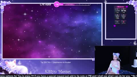 Snapshot of sassykittyn chatting on 02.03.25 Sassy Sami Kittyn online show from 02.03.25