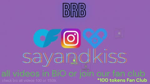 Say and kiss online show from 04.20.26