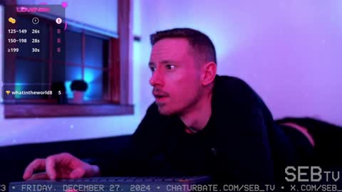 Sebastian online show from 12.27.24