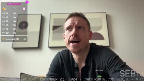 Sebastian online show from 12.27.24