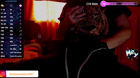 Snapshot of sebastian_foxter chatting on 01.16.25 Sebastian online show from 01.16.25