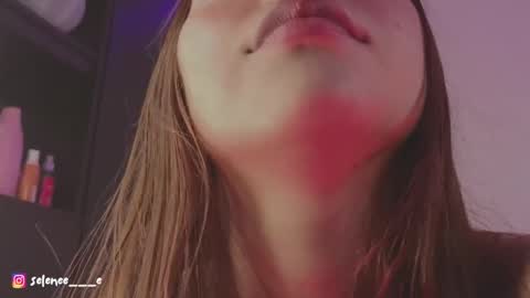 Snapshot of selenee___e chatting on 02.17.25 selene online show from 02.17.25