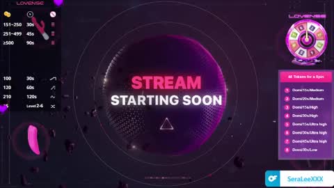 SeraLeeXXX online show from 05.19.26