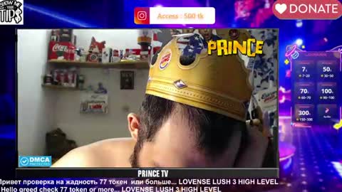 BISEXPRINCE777 online show from 06.27.26
