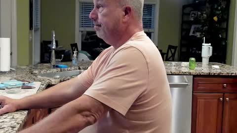 Snapshot of sexystackie chatting on 11.23.25 Princess Jackie and Daddy Steve online show from 11.23.25