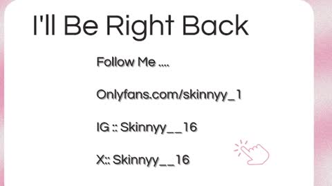 Skinnyy   online show from 06.16.26