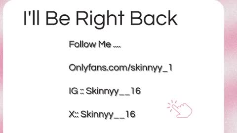 Skinnyy   online show from 07.09.26