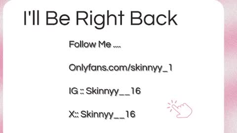 Skinnyy   online show from 07.26.26