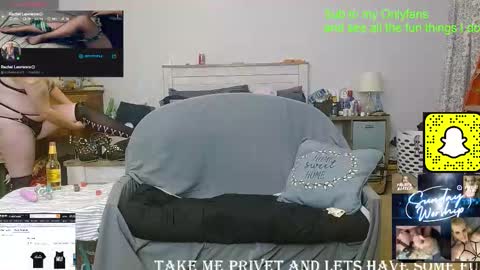 Snapshot of slytherinmylf23 chatting on 10.12.25 Rachel Lawrence online show from 10.12.25