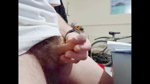 Snapshot of smallhairyuncut chatting on 10.23.25 Small Hairy Uncut online show from 10.23.25