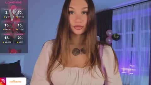 Snapshot of sofi___love chatting on 10.29.25 Sofi online show from 10.29.25