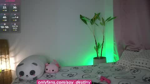   ig soy destiny1 online show from 05.18.26