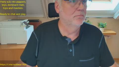 Snapshot of subbear1968 chatting on 06.23.26 subbear1968 online show from 06.23.26