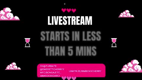 Cherry B  online show from 04.12.26