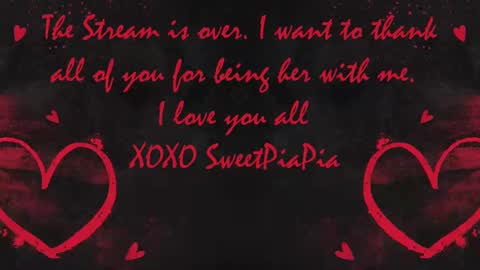 Snapshot of sweetpiapia chatting on 02.23.25 sweetpiapia online show from 02.23.25