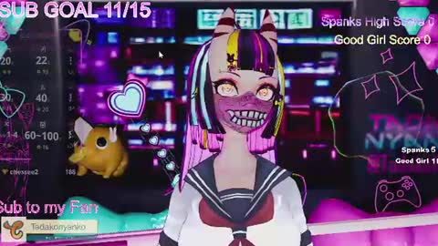 Tadako Nyanko online show from 07.23.26