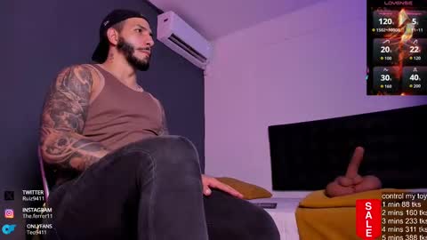 Teo Ferrer online show from 09.11.25