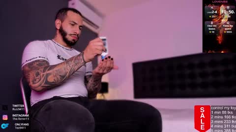 Teo Ferrer online show from 10.04.25