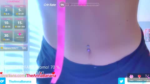 Anna Banana AKA Ann Angel online show from 12.03.24