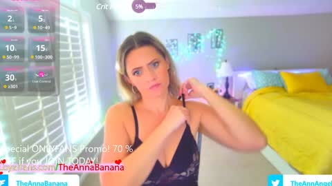 Anna Banana AKA Ann Angel online show from 12.20.24