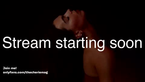 Snapshot of thecherie chatting on 02.22.26 Cherie online show from 02.22.26