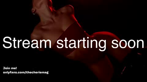 Snapshot of thecherie chatting on 02.25.26 Cherie online show from 02.25.26