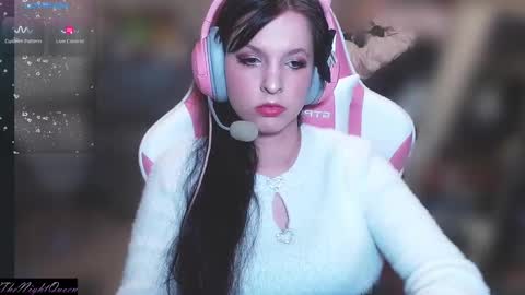 Snapshot of thenightqueen chatting on 02.16.25 A Goth Chick online show from 02.16.25