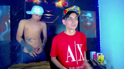 Snapshot of theshamefulboys chatting on 06.22.26 David y Daniel online show from 06.22.26