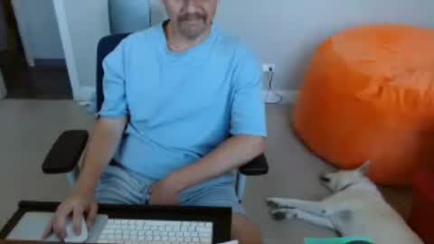 Snapshot of tray1987 chatting on 07.30.26 exhib 4 u online show from 07.30.26