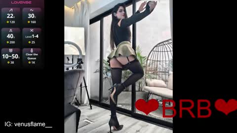 Snapshot of venus_flame chatting on 03.27.26 VENUS online show from 03.27.26