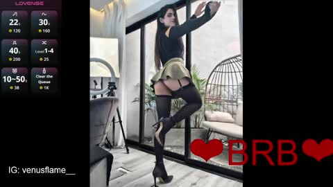 Snapshot of venus_flame chatting on 03.30.26 VENUS online show from 03.30.26