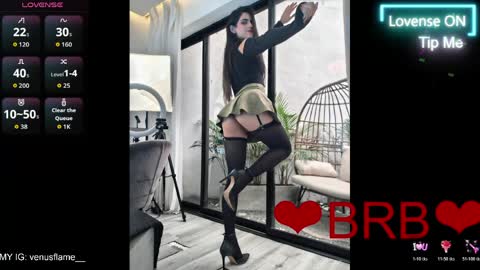 Snapshot of venus_flame chatting on 04.07.26 VENUS online show from 04.07.26