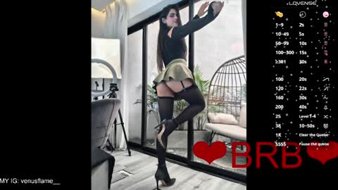 Snapshot of venus_flame chatting on 04.09.26 VENUS online show from 04.09.26