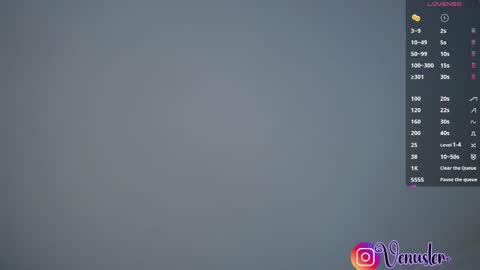 Venus online show from 01.18.26