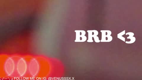 Snapshot of venussx_x chatting on 01.30.25   Venus  MY BDAY 29 SEPT online show from 01.30.25