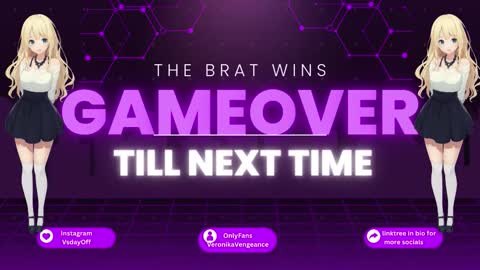 VeronikaVengeance online show from 10.25.25