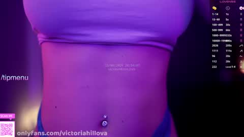Victoria Hillova online show from 06.15.26