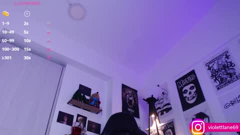 Snapshot of violettlane chatting on 12.15.24 Violeta online show from 12.15.24