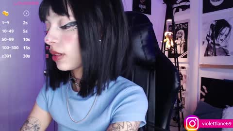 Snapshot of violettlane chatting on 01.13.25 Violeta online show from 01.13.25