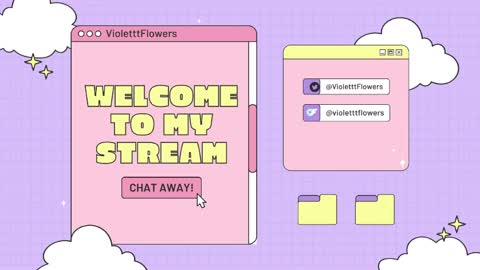 Violet Flowers online show from 03.29.26