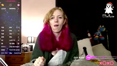 EllieeRose online show from 12.22.25