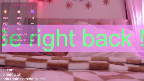 Xo Sadie online show from 03.02.26