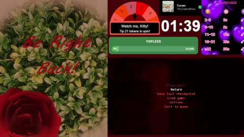 Snapshot of xonerdykitty chatting on 02.21.25 Nerdykitty online show from 02.21.25