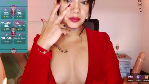 Snapshot of xxxsweetandhornyxxx chatting on 12.24.24 dolcesasha online show from 12.24.24