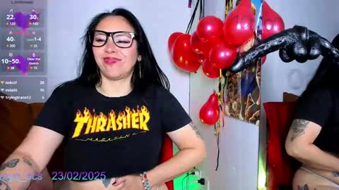 Snapshot of yeye_scs chatting on 02.23.25 Luna online show from 02.23.25