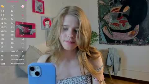 Snapshot of you_fell_in_love chatting on 07.29.26 Elizabeth brunette -- Darline blonde online show from 07.29.26