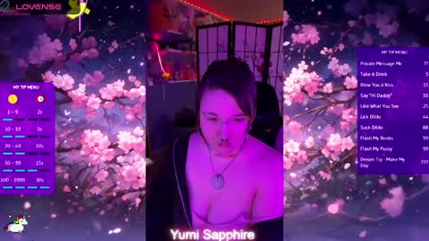 Yumi Sapphire online show from 04.15.26