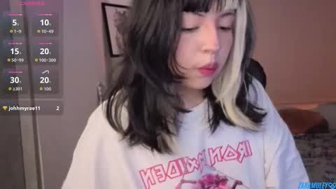 Snapshot of zaramuley chatting on 10.25.25 Zara muley online show from 10.25.25